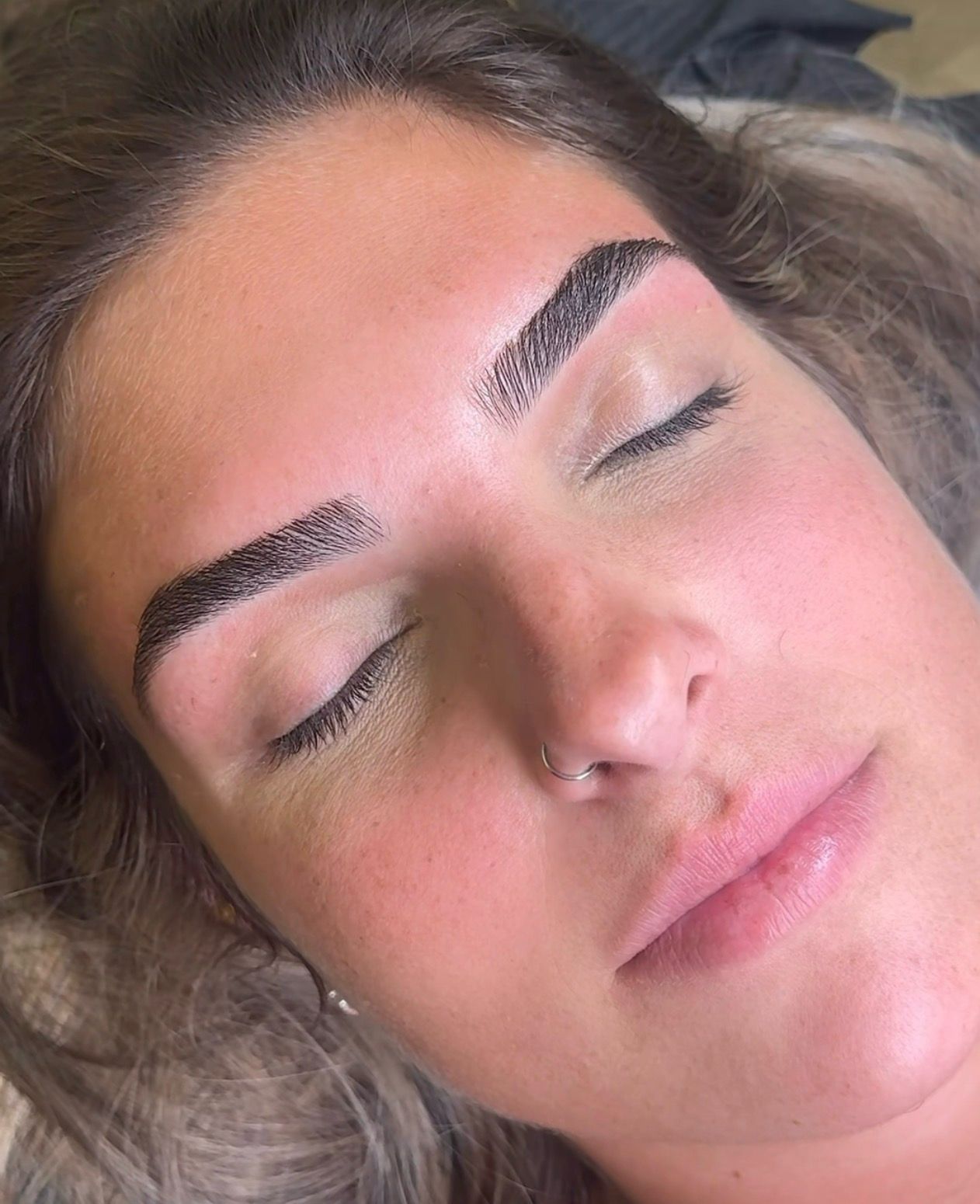 Brow shaping result at Berkem Brows Coolangatta