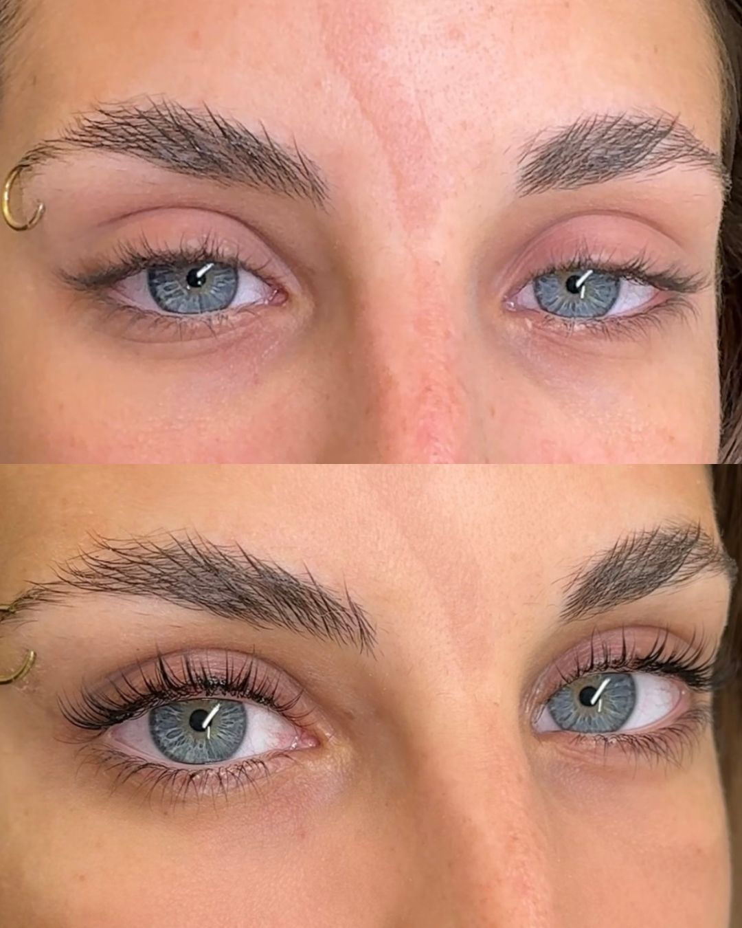 Ellebana lash lift result at Berkem Brows Coolangatta